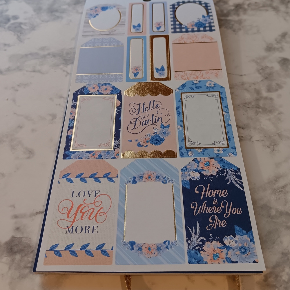 Recollections Southern Blues Sticker Pad – Over 700 Pieces! - Picture 9 of 14